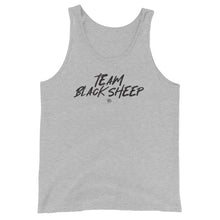Load image into Gallery viewer, "Team Black Sheep" Unisex Tank Top