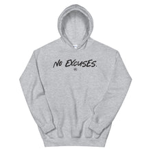 Load image into Gallery viewer, "No Excuses." Unisex Hoodie