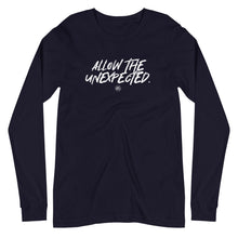 Load image into Gallery viewer, "Allow the Unexpected" Unisex Long Sleeve Tee