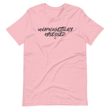 Load image into Gallery viewer, "Unapologetically Obsessed." Short-Sleeve Unisex T-Shirt