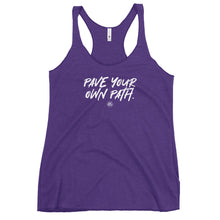 Load image into Gallery viewer, "Pave Your Own Path." Women's Racerback Tank