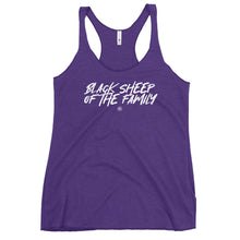 Load image into Gallery viewer, "Black Sheep of the Family" Women's Racerback Tank