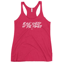Load image into Gallery viewer, "Black Sheep of the Family" Women's Racerback Tank