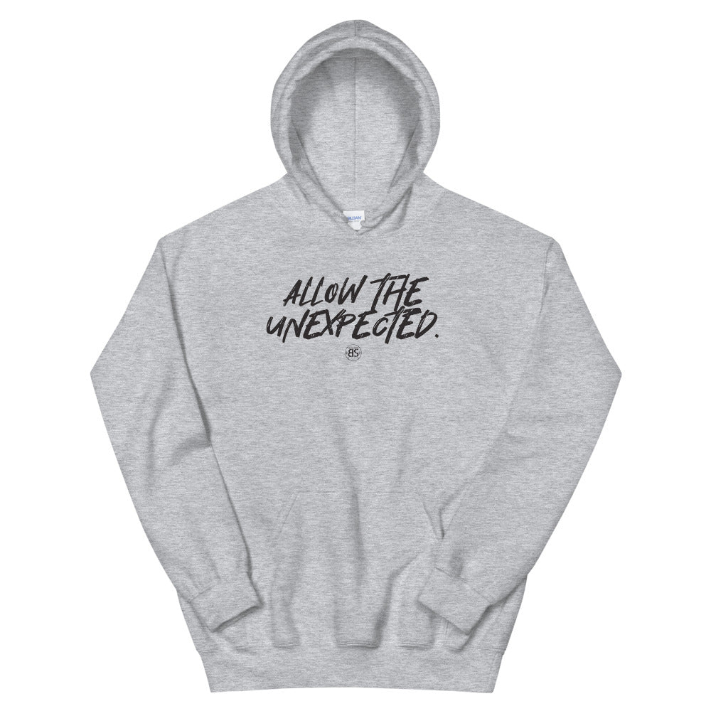 Unexpected hoodie 2025 black and white