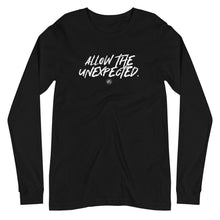 Load image into Gallery viewer, &quot;Allow the Unexpected&quot; Unisex Long Sleeve Tee
