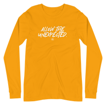 Load image into Gallery viewer, &quot;Allow the Unexpected&quot; Unisex Long Sleeve Tee
