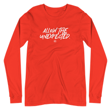 Load image into Gallery viewer, &quot;Allow the Unexpected&quot; Unisex Long Sleeve Tee
